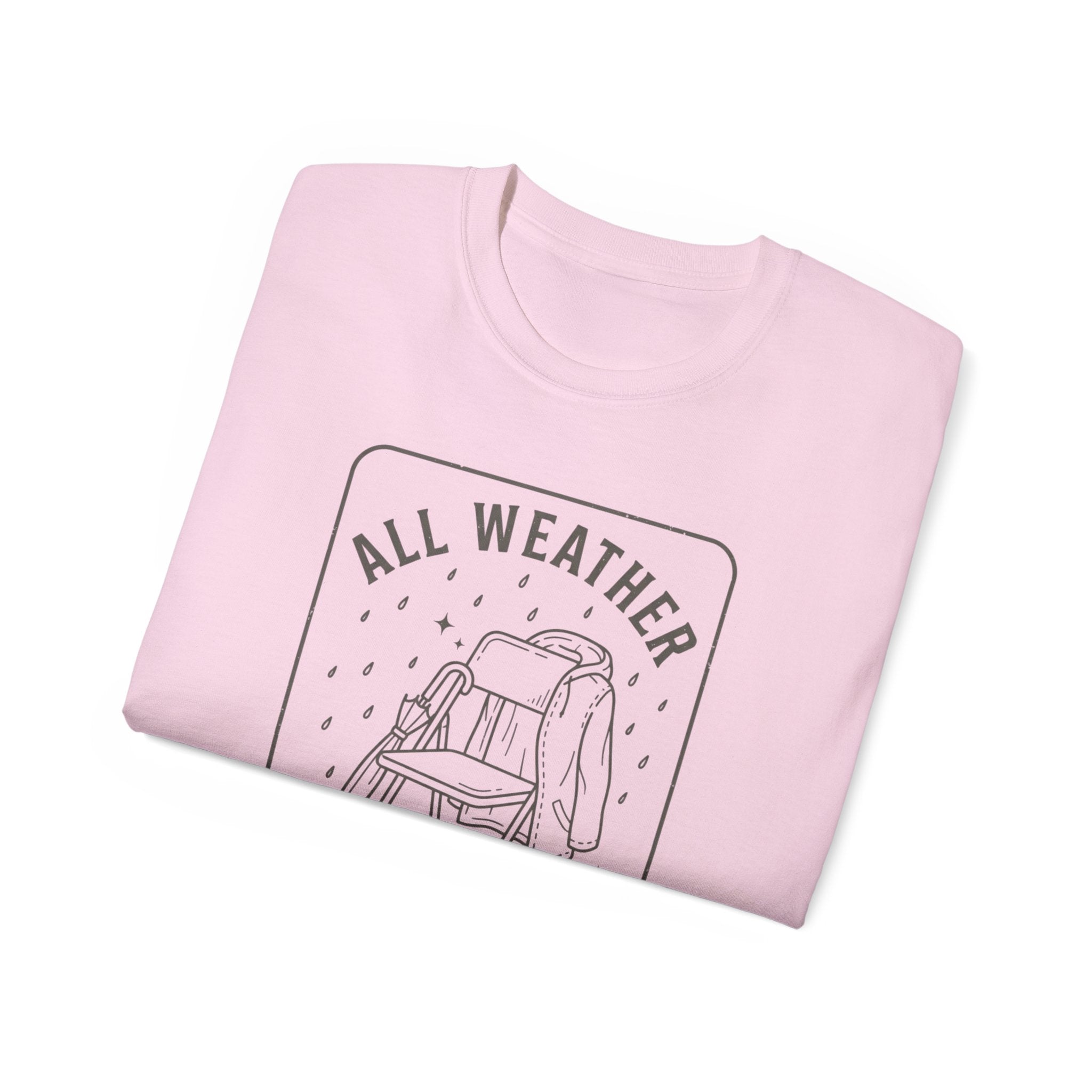 All Weather Soccer Fan T-Shirt — Outdoor Soccer Supporter Tee