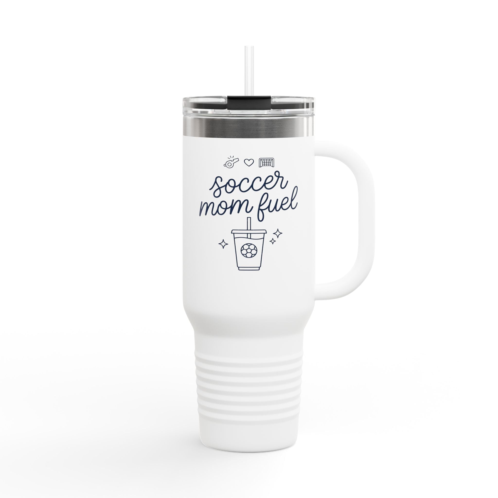 Soccer Mom Fuel 40oz Insulated Travel Mug