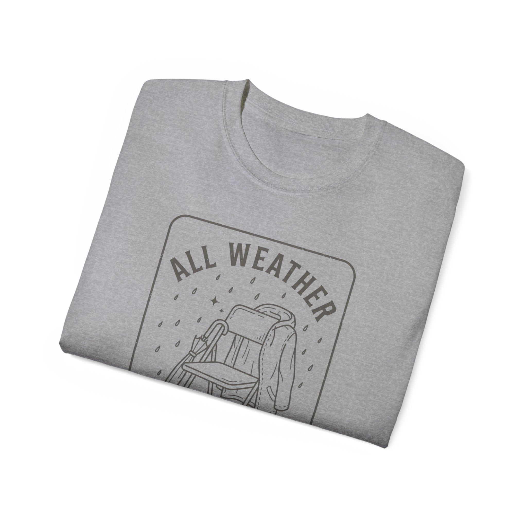 All Weather Soccer Fan T-Shirt — Outdoor Soccer Supporter Tee