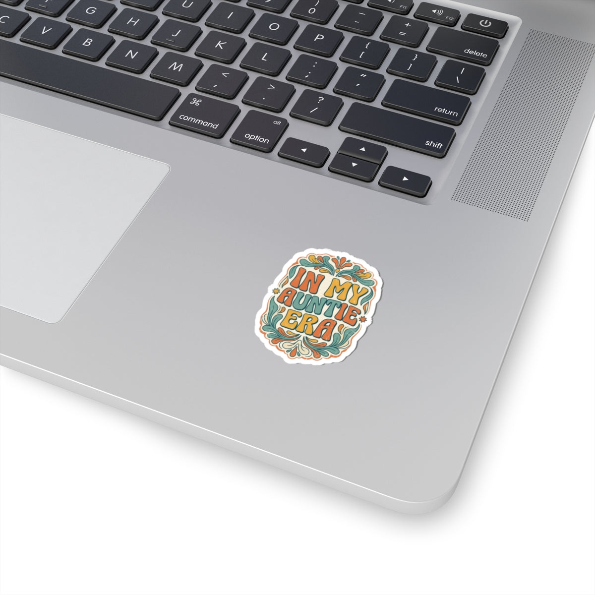 In My Auntie Era Kiss-Cut Sticker | Retro Floral Auntie Pride