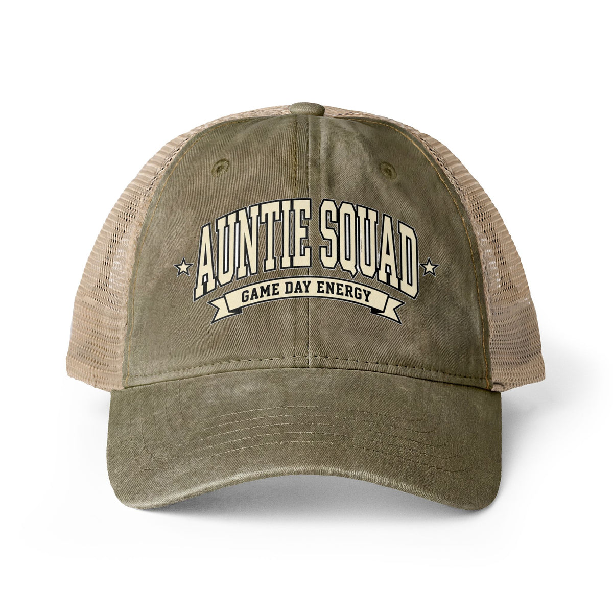 Women's Washed Mesh-Back Cap