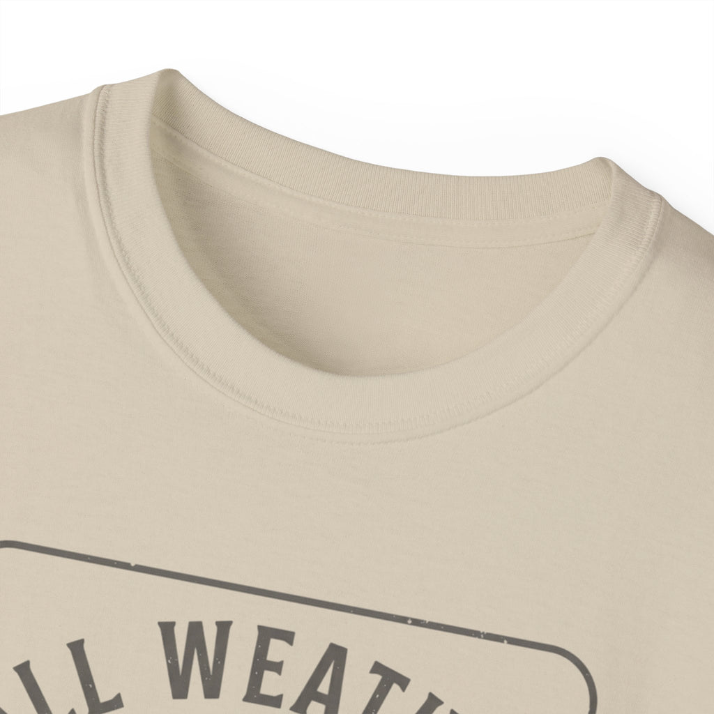 All Weather Soccer Fan T-Shirt — Outdoor Soccer Supporter Tee