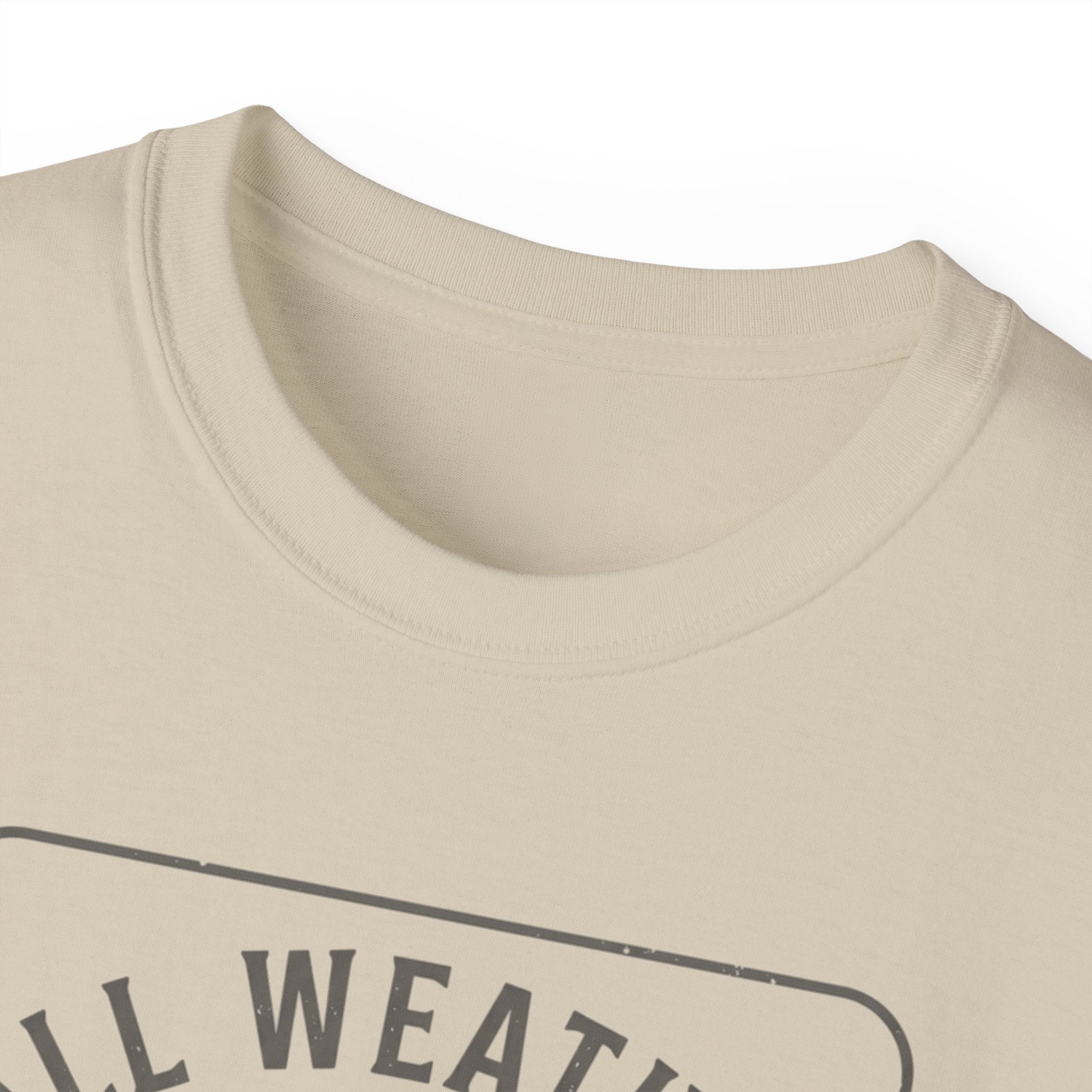 All Weather Soccer Fan T-Shirt — Outdoor Soccer Supporter Tee