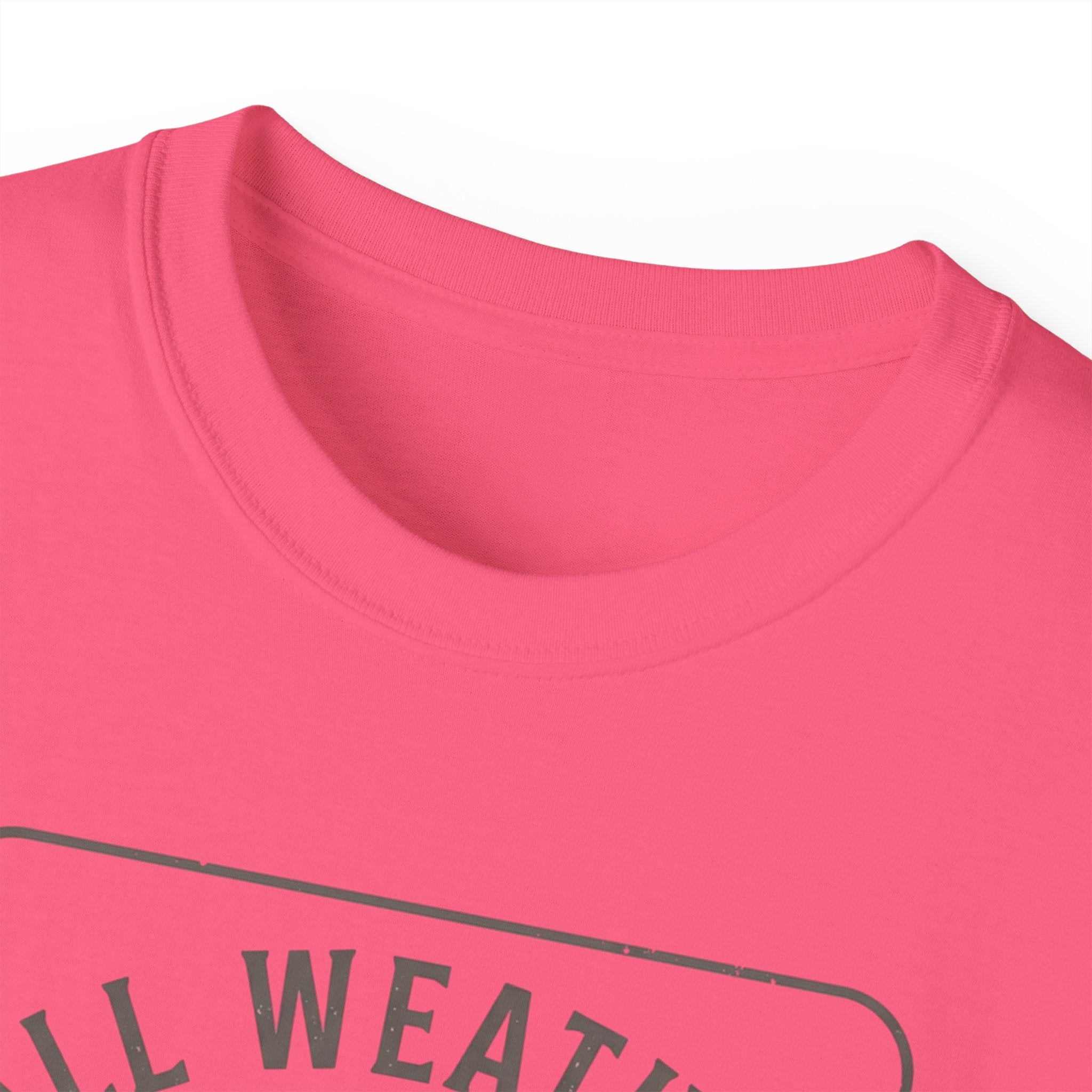 All Weather Soccer Fan T-Shirt — Outdoor Soccer Supporter Tee