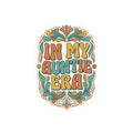 In My Auntie Era Kiss-Cut Sticker | Retro Floral Auntie Pride