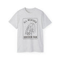 All Weather Soccer Fan T-Shirt — Outdoor Soccer Supporter Tee
