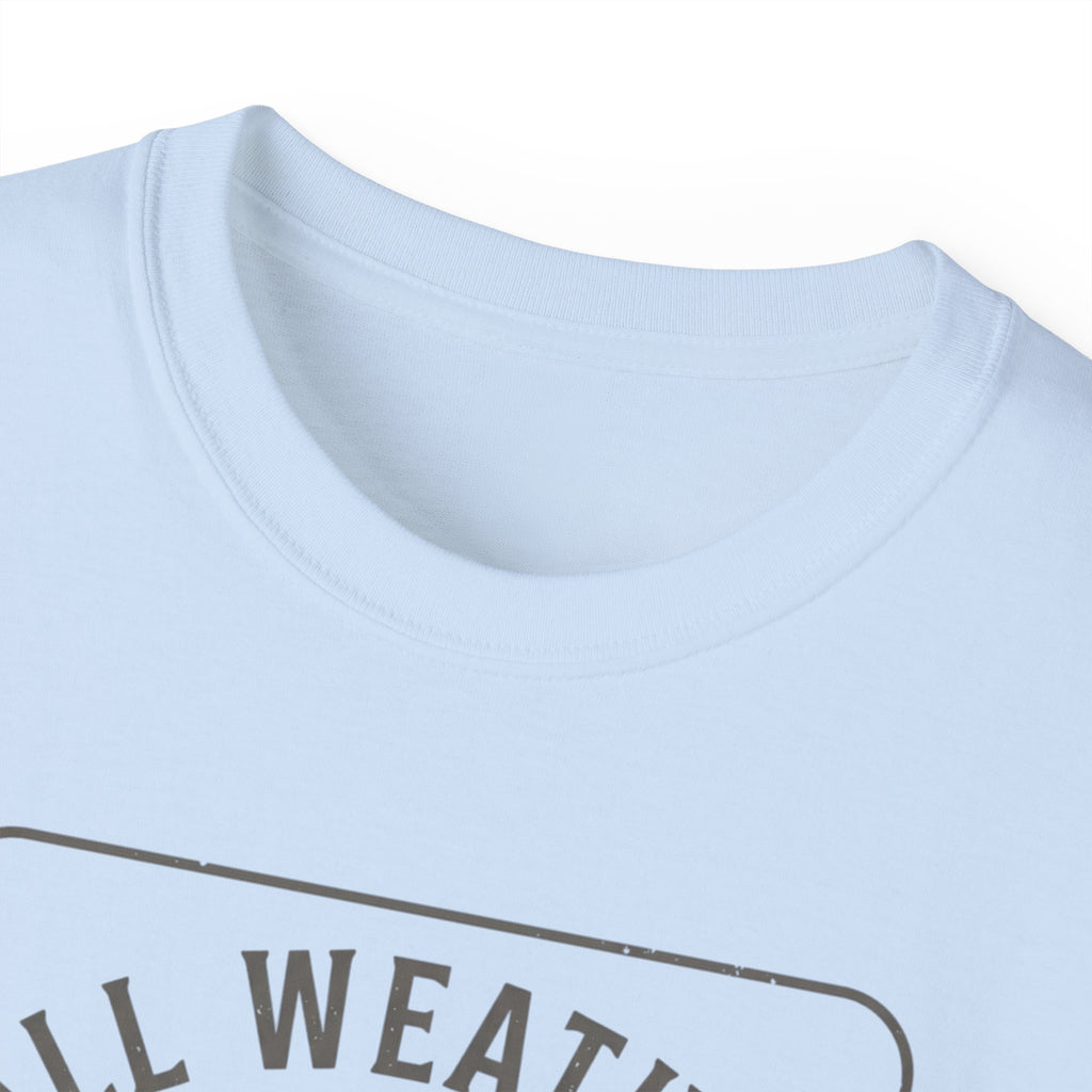 All Weather Soccer Fan T-Shirt — Outdoor Soccer Supporter Tee