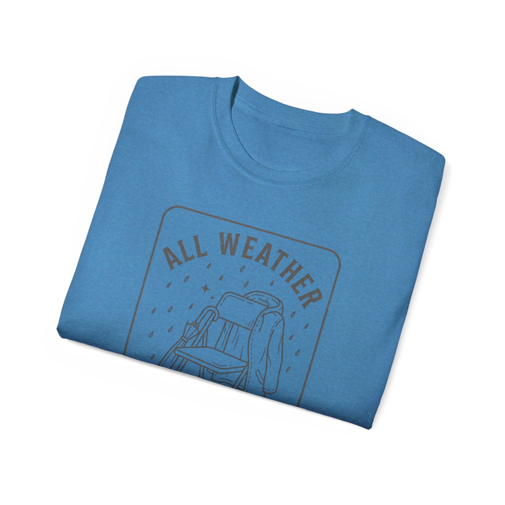 All Weather Soccer Fan T-Shirt — Outdoor Soccer Supporter Tee
