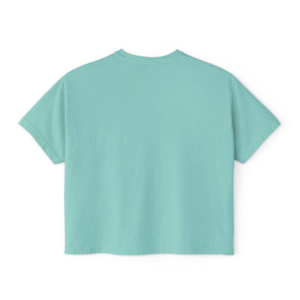 Volleyball Mama Boxy Tee — Retro Volleyball Mom Shirt