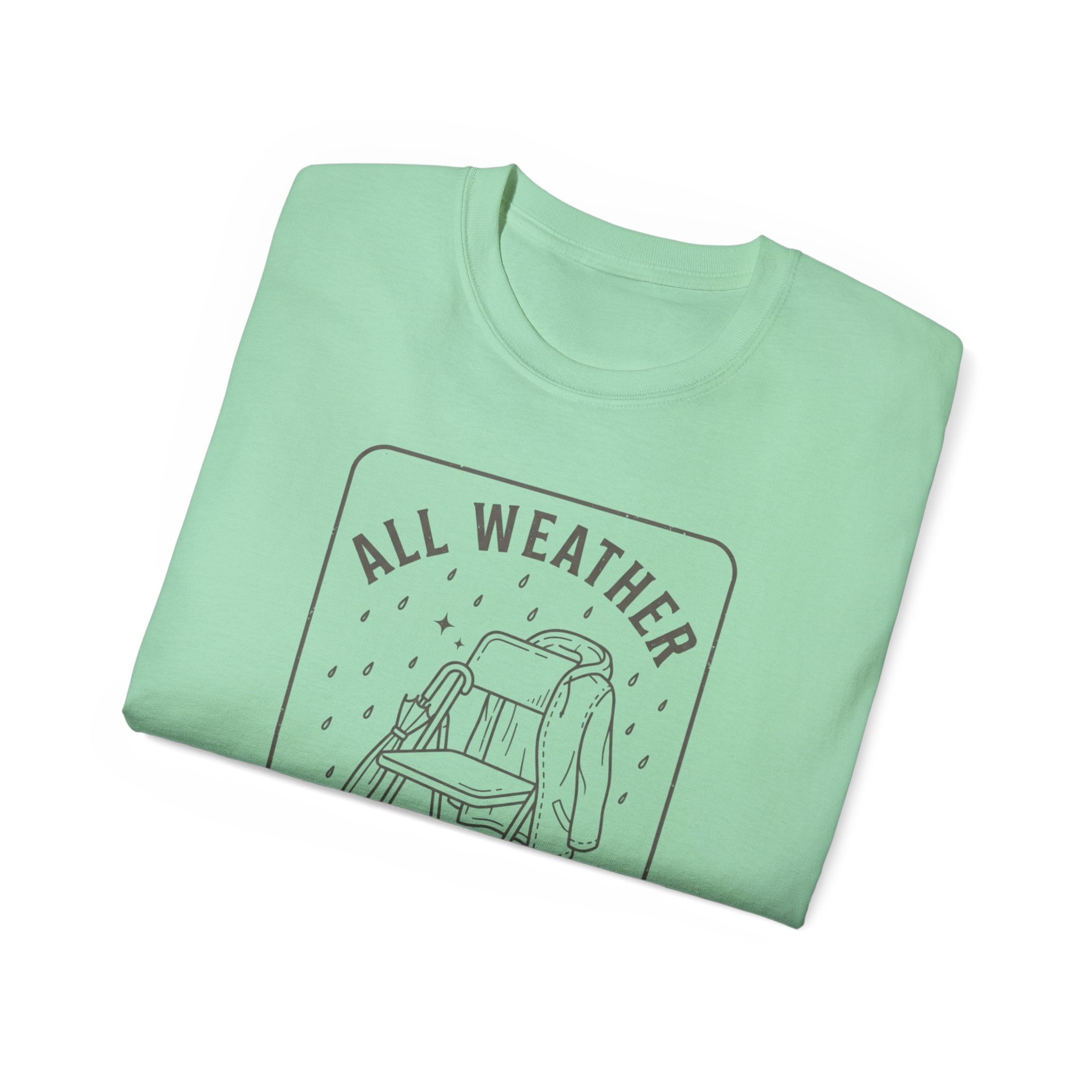 All Weather Soccer Fan T-Shirt — Outdoor Soccer Supporter Tee
