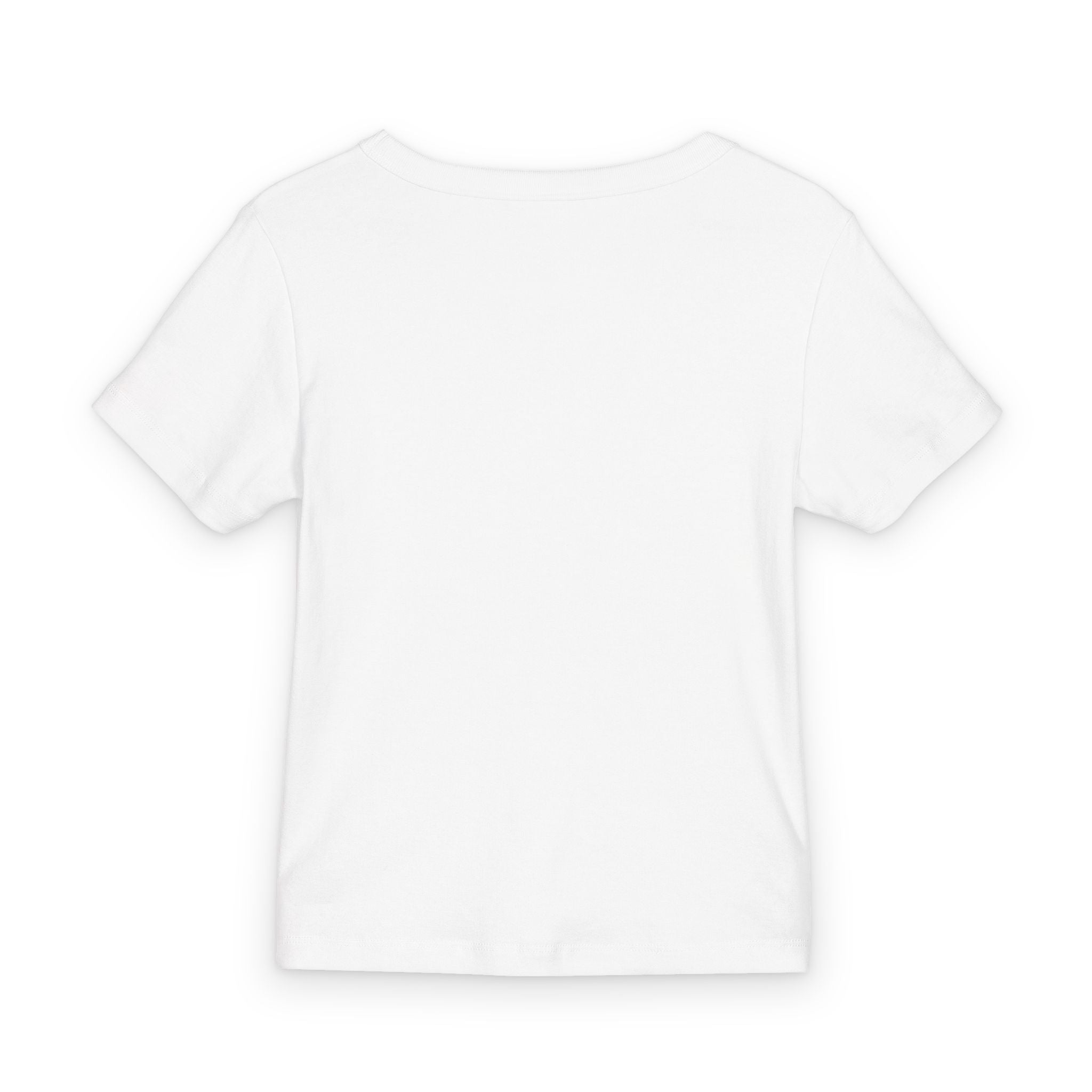Baseball Mama Baby Tee — Organic Rib Toddler Shirt with Heart Baseball Design