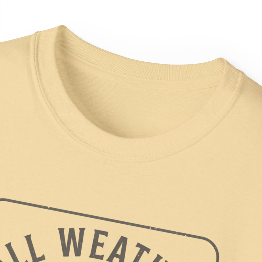 All Weather Soccer Fan T-Shirt — Outdoor Soccer Supporter Tee