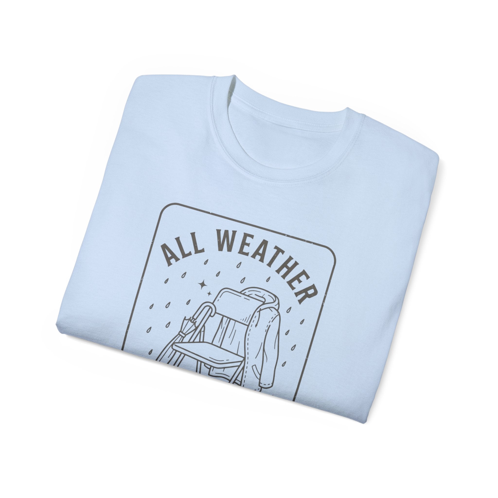 All Weather Soccer Fan T-Shirt — Outdoor Soccer Supporter Tee