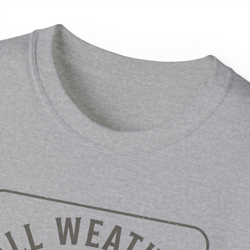 All Weather Soccer Fan T-Shirt — Outdoor Soccer Supporter Tee